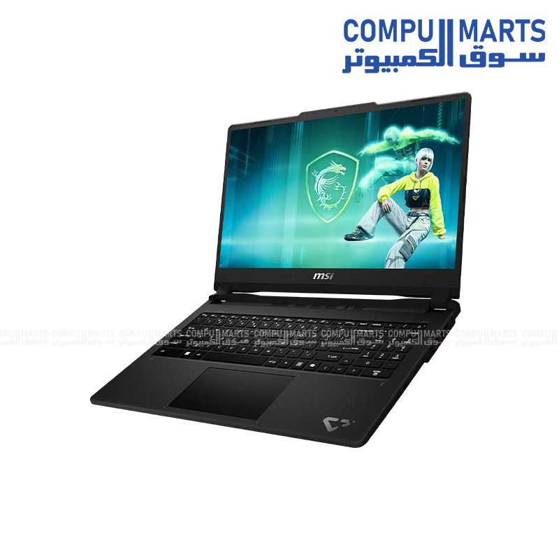 MSI Cyborg 15 Max C2WE in Platinum Gray with 512GB NVMe PCIe Gen4 SSD and Windows 11 from Compumarts