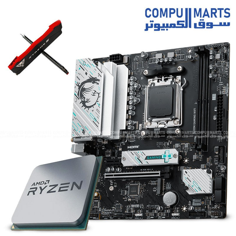 MSI-B650M-GAMING-WIFI–AMD-Ryzen-5-7600-MPK–Patriot-Viper-16GB-DDR5-6000MHz-CL30–High-Performance-PC-Bundle–Egypt