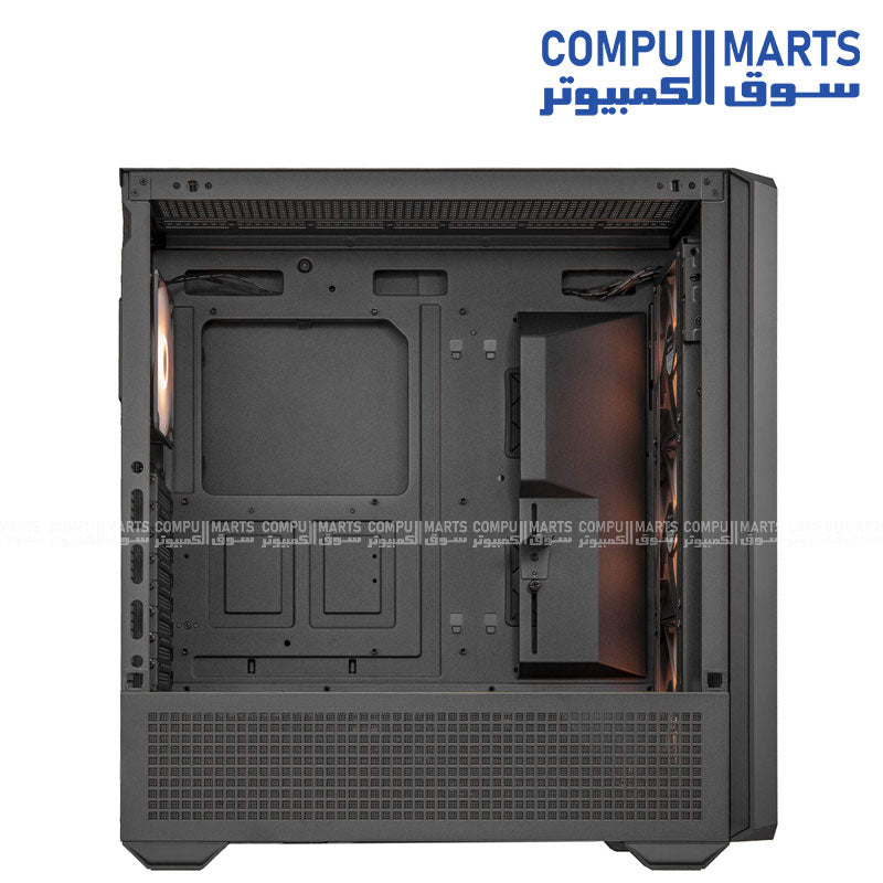 Cougar MX600 RGB Full Tower Black Gaming Case with 4 ARGB Fans and Tempered Glass Side Panel – Ideal for High-End PC Builds in Egypt