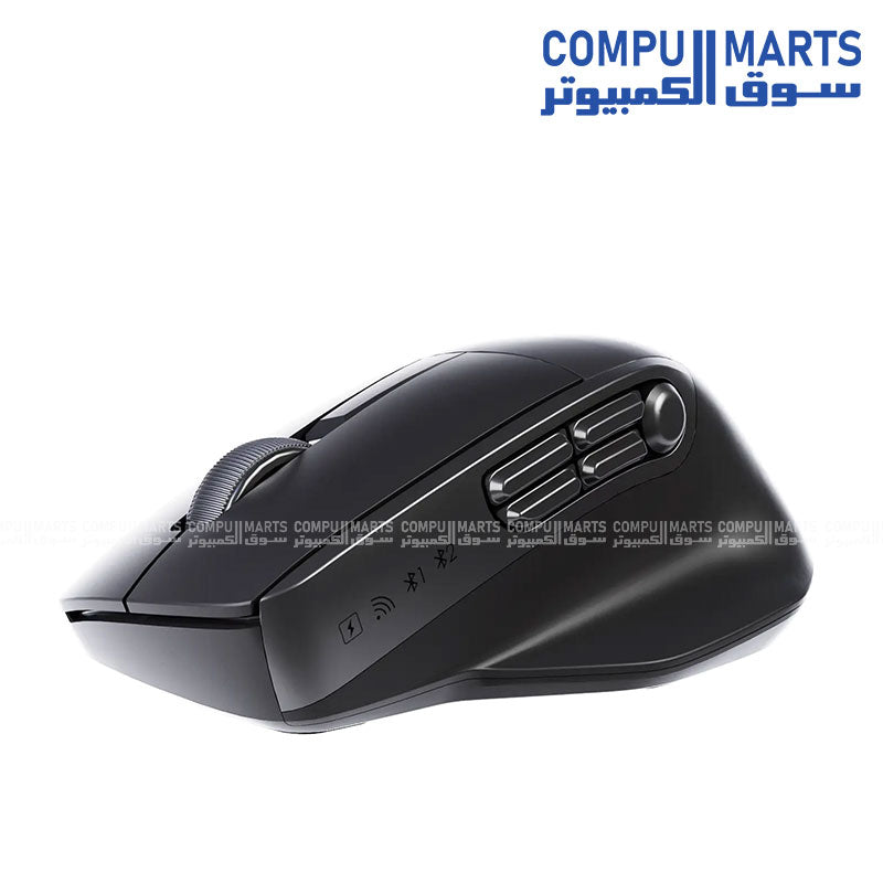 Meetion BTM012 Ergonomic Wireless Bluetooth Mouse with Dual-Mode 2.4GHz and Bluetooth connectivity
