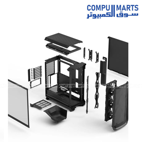 Meshify-3-COMPUTER-CASE-Fractal-Design-RGB-Ambience-Clear