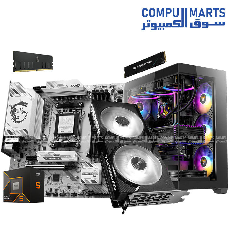NINJA FLEX ELITE | AMD Ryzen 5 9600 | 32GB RAM | 1TB SSD | GPU Options