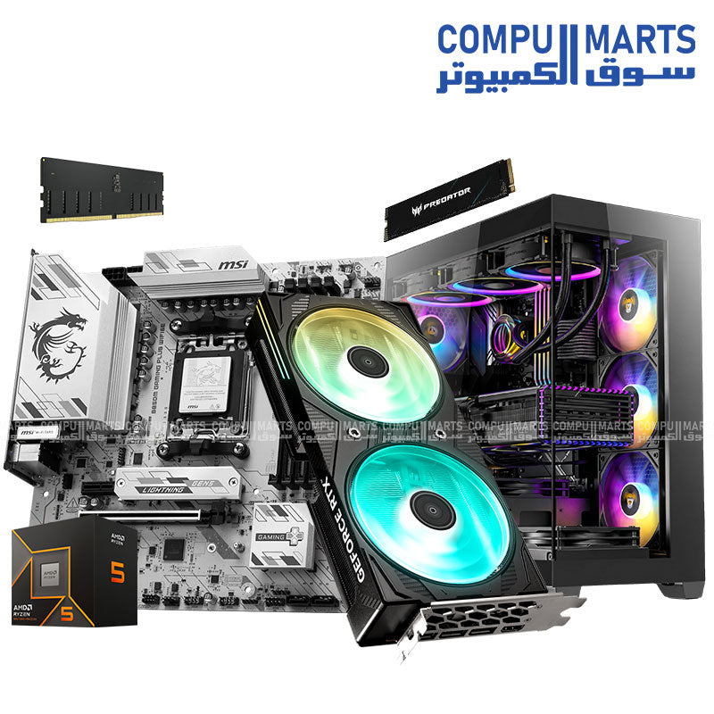 NINJA FLEX ELITE | AMD Ryzen 5 9600 | 32GB RAM | 1TB SSD | GPU Options