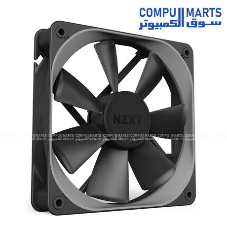 NZXT Aer P 140mm Static Pressure PWM Fan with Fluid Dynamic Bearing, 4-Pin Connector