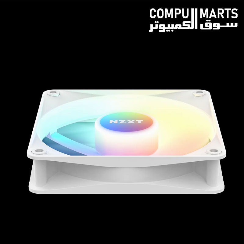 NZXT F120 RGB Core white fan model RF-C12SF-W1