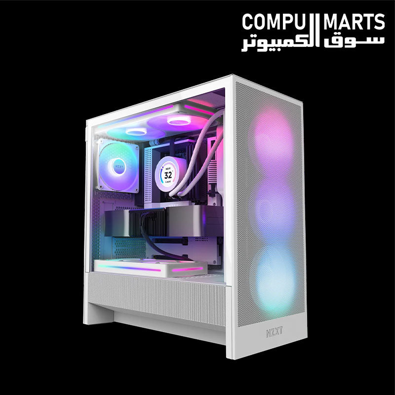 NZXT H5 Flow RGB ATX mid-tower gaming case