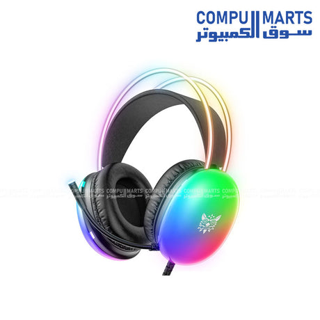 ONIKUMA -X25 -RGB- Gaming -Headset -Microphone -RGB Lighting