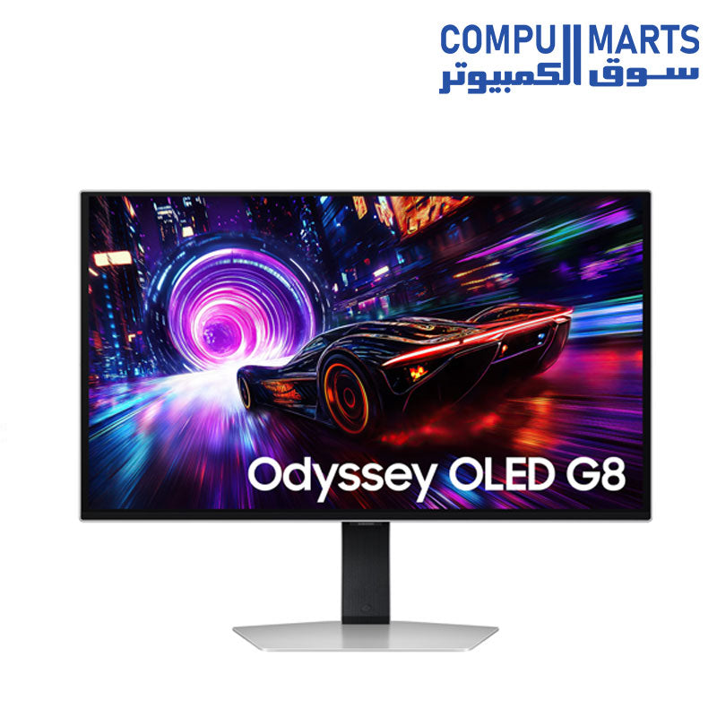 Samsung Odyssey OLED G8 (G81SF) 4K UHD 240 Hz QD‑OLED Gaming Monitor – 27″ & 32″, Supreme Visuals and Response for Gamers in Egypt