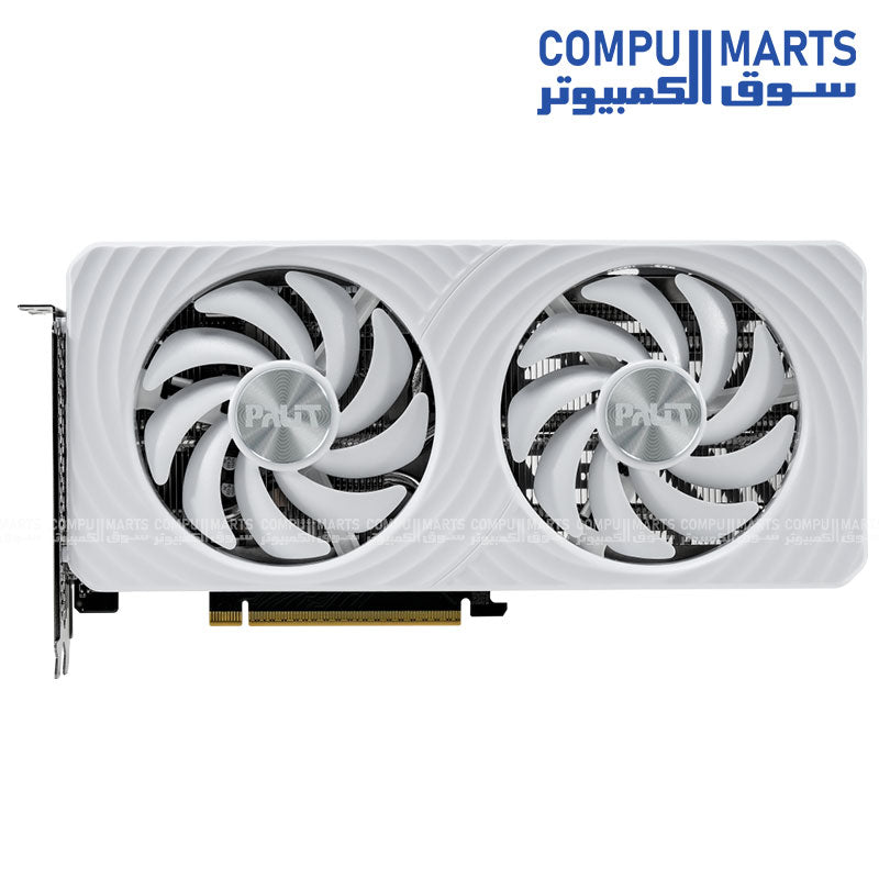 PALIT RTX 5060 Ti White OC with 8 GB GDDR7 memory, 128 bits interface and 28 Gbps memory clock