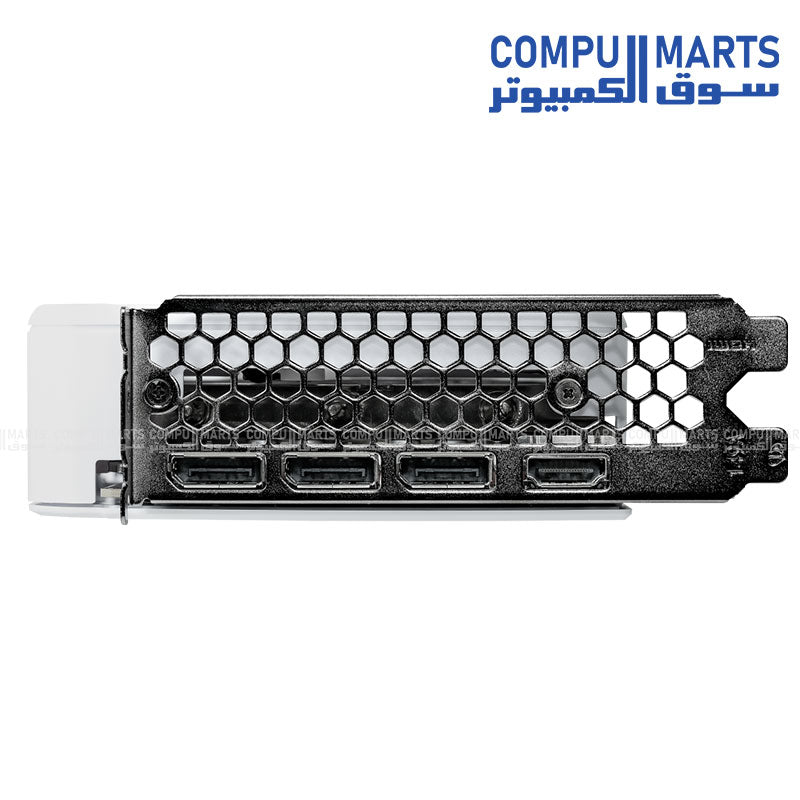 PALIT RTX 5060 Ti White OC with HDMI 2.1b and DP2.1b x 3 display outputs