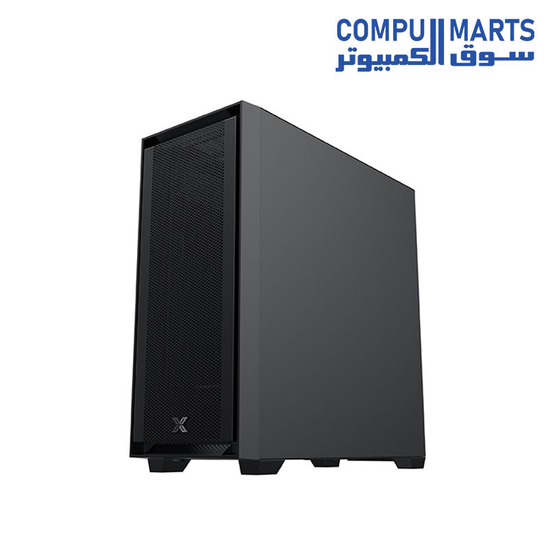 Advanced PC enclosure supporting front 3×120mm or 3×140mm fans, top 2×120mm or 2×140mm fans, rear 120mm fan support, and high airflow mesh construction for Egypt PC enthusiasts