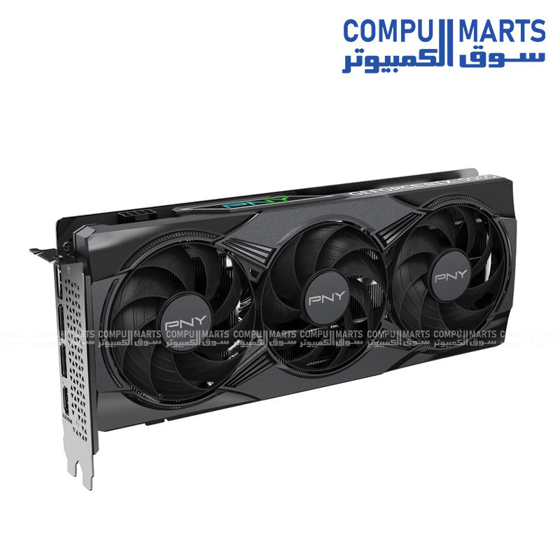 "PNY GeForce RTX 5060 8GB ARGB Overclocked Triple Fan DLSS 4 Graphics Card in Egypt"
