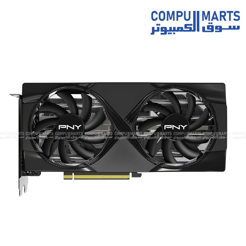 PNY GeForce RTX 5060 Ti 8GB VERTO Dual Fan RGB Graphics Card – PCIe 5.0, HDMI & DisplayPort, 8K Ready