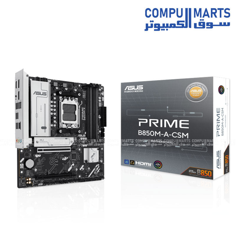 ASUS PRIME B850M-A-CSM Micro-ATX Motherboard
