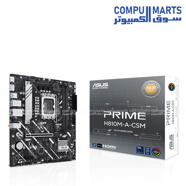 ASUS PRIME H810M-A-CSM Motherboard Egypt