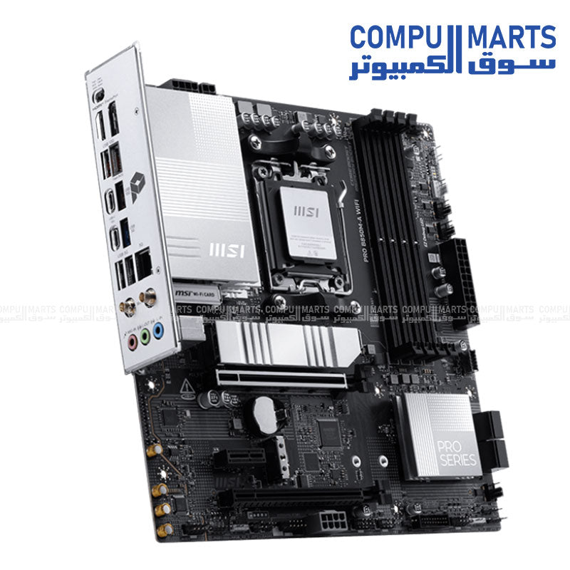 MSI PRO B850M-A WIFI AM5 DDR5 Wi-Fi 7 motherboard