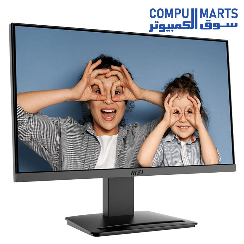 MSI PRO MP223 E2, 22-inch VA 1920 x 1080 (FHD) Computer Monitor, 100Hz, Adaptive-Sync, HDMI, Video Port, Display Port, VESA Mountable, Tilt, 1ms