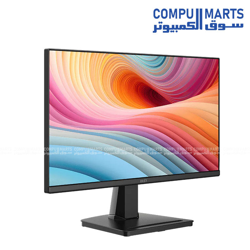21.45 inch MSI monitor featuring Full HD 1920 x 1080 display, 120Hz refresh rate, 1ms MPRT response time and anti-glare screen for daily use in Egypt