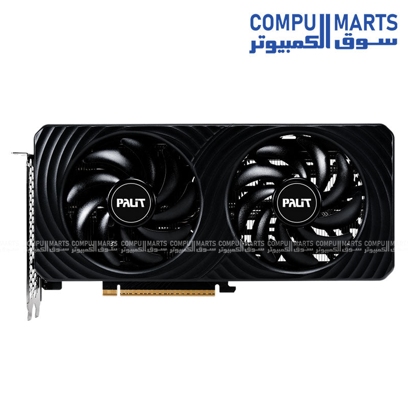 Palit GeForce RTX 5060 Dual 8GB GDDR7 Graphics Card – Dual-Fan Cooling – PCIe 5.0 – RGB Lighting – Blackwell Architecture