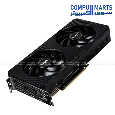 Palit GeForce RTX 5060 Dual 8GB GDDR7 Graphics Card โ Dual-Fan Cooling โ PCIe 5.0 โ RGB Lighting โ Blackwell Architecture