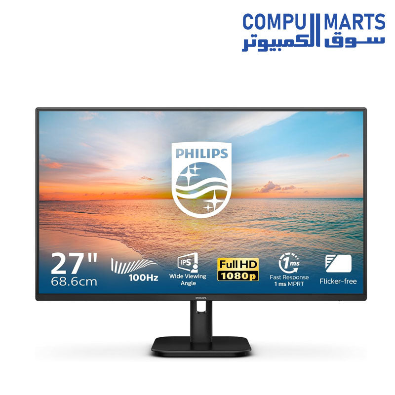 27E1N1100D-MONITOR-Philips-27INCH-IPS-100Hz-BLACK