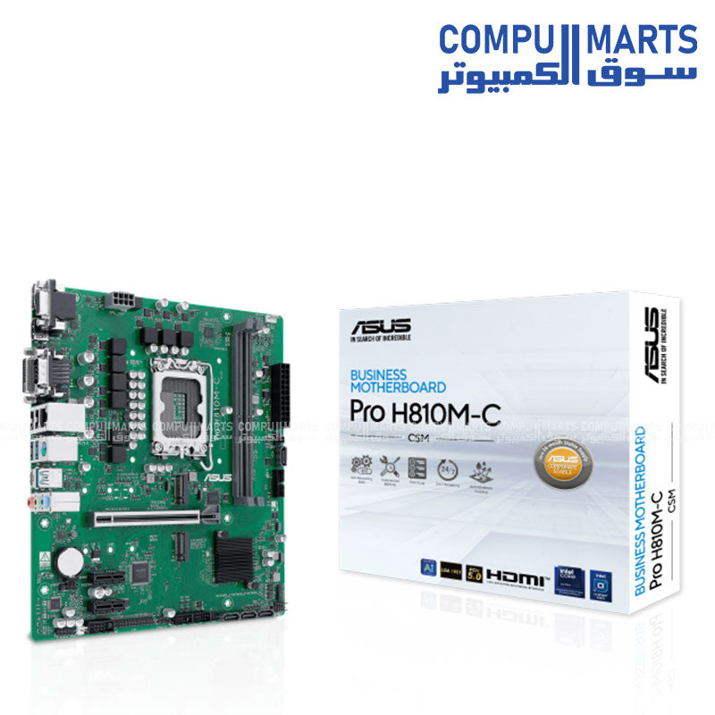 ASUS Pro H810M-C-CSM Motherboard Egypt