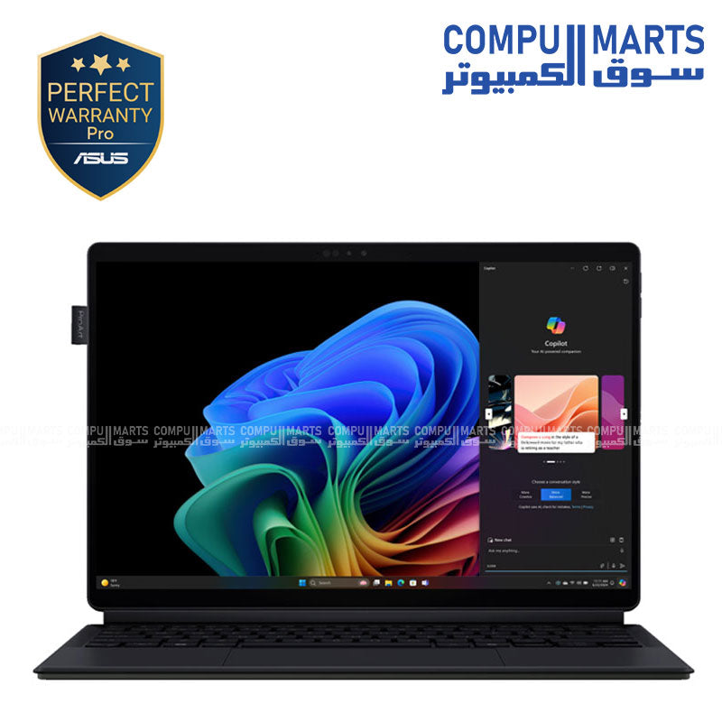 ASUS  ProArt PZ13 (HT5306) 2 in 1 Detachable Laptop; Copilot+ PC