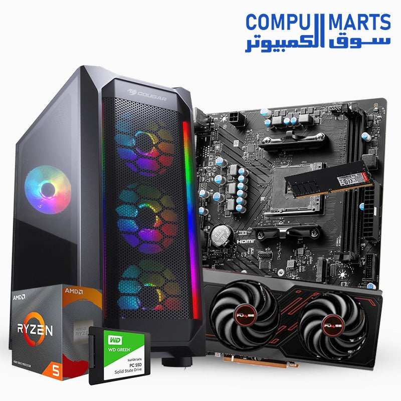 RAMADANJANA-PC-Bundles-Ryzen-5-3600-MSI-B450M-A-16GB-240GB-MX410