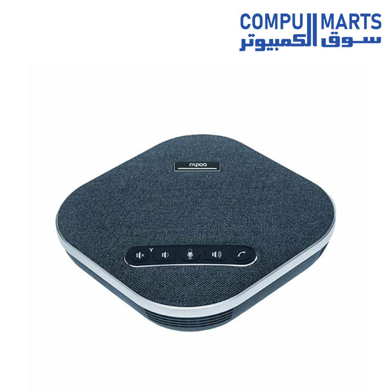 CM600-SPEAKER-RAPOO-Conference-Speakerphone-Black