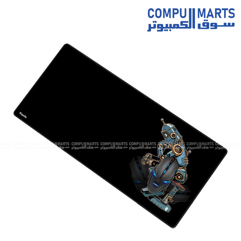 وسادات ماوس للألعاب XL - إصدار سريع | 70 × 30 سم - قاعدة مضادة للانزلاق