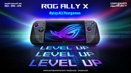 ROG-Ally-X-2025-handheld-gaming console-with-7-inch-FHD-display-black-design-ergonomic-controls