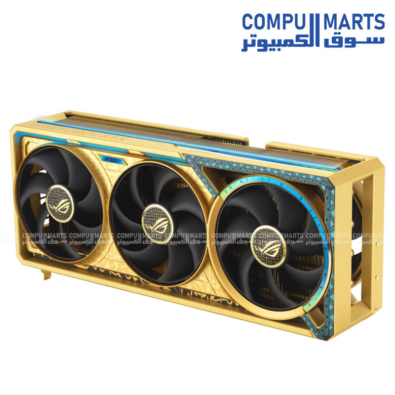 ASUS ROG RTX 5080 Dhahab Edition Gaming Graphics Card – 16GB GDDR7