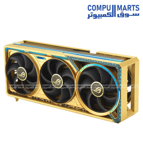 ASUS ROG RTX 5080 Dhahab Edition Gaming Graphics Card – 16GB GDDR7