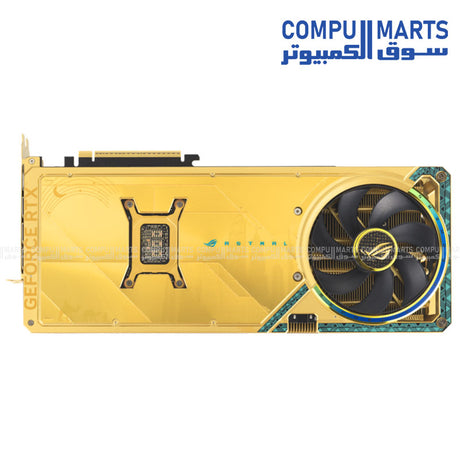 ASUS ROG RTX 5080 Dhahab Edition Gaming Graphics Card – 16GB GDDR7