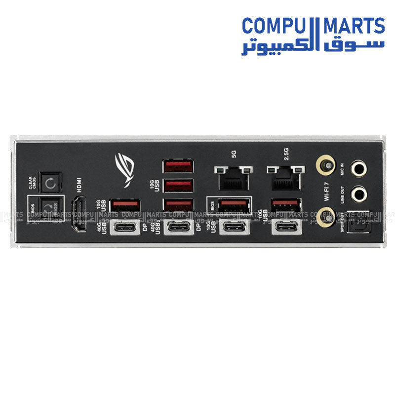 ASUS ROG Crosshair X870E Hero BTF – AM5 Motherboard – DDR5 – PCIe 5.0 – WiFi 7