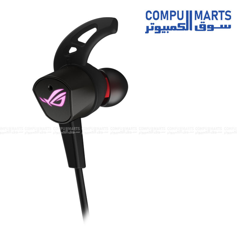 Cetra II – USB-C Earphones – ASUS – ROG wired in-ear headset with ANC and virtual 7.1 support