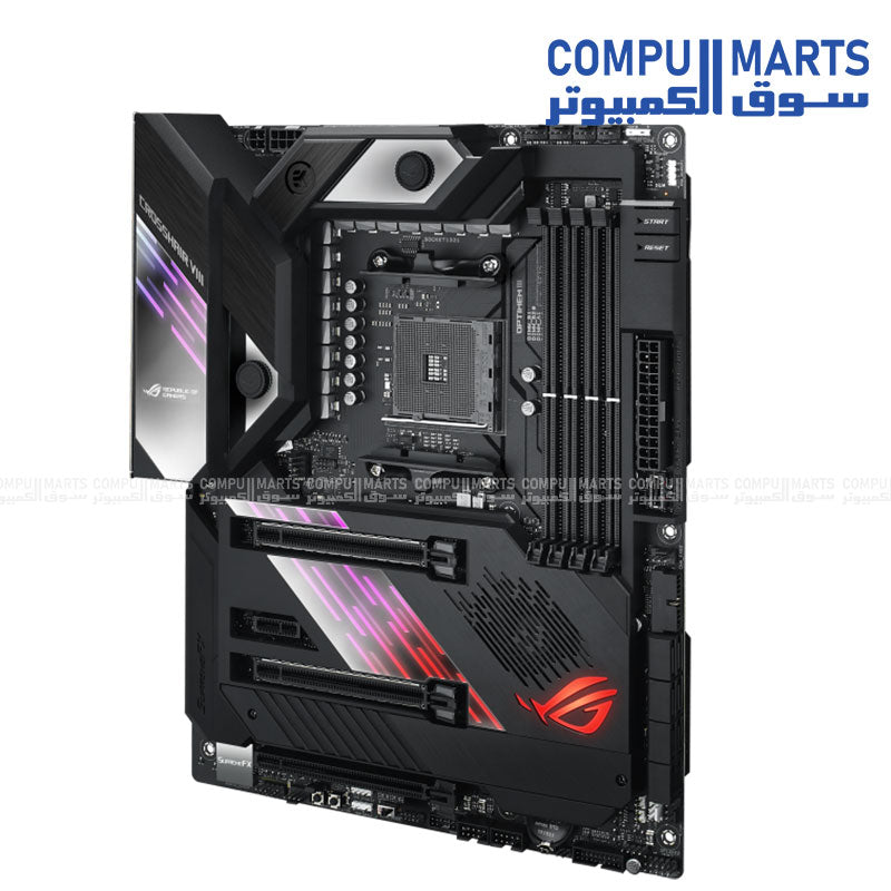 ASUS ROG Crosshair VIII Formula X570 Wi-Fi ATX AM4 Gaming Motherboard with PCIe 4.0, 5G LAN, and Aura Sync RGB – Egypt