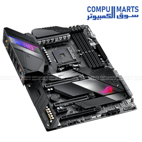 ASUS ROG Crosshair VIII Hero Wi-Fi X570 AM4 ATX Gaming Motherboard with PCIe 4.0 and Aura Sync RGB – Egypt
