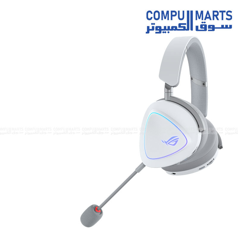 Delta II – Wireless Headset – ASUS – ROG 2.4GHz Bluetooth 3.5mm gaming headset with 50mm drivers