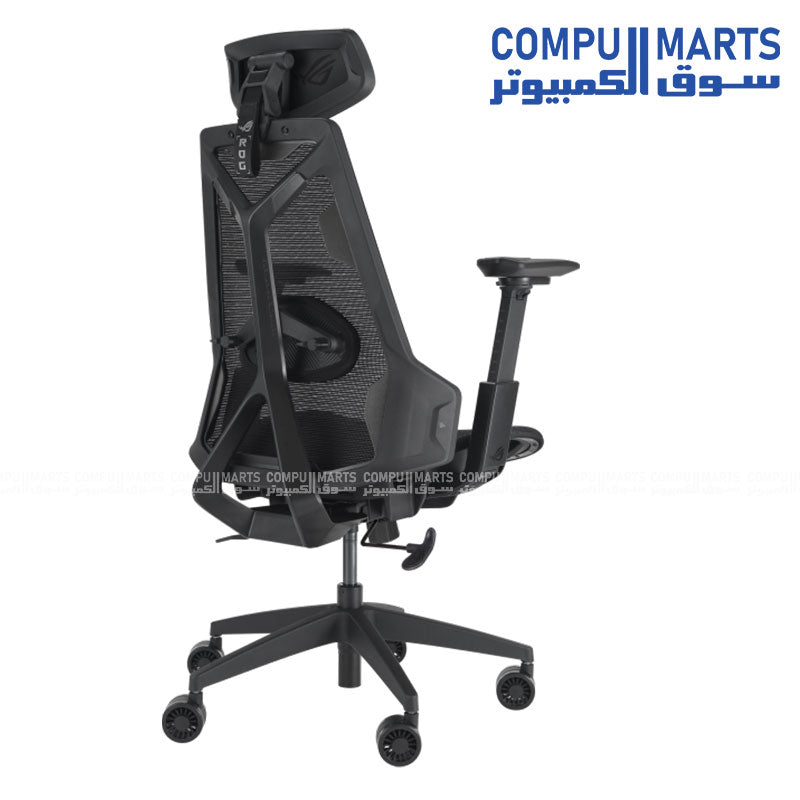 SL400C – Gaming Chair – ASUS – ROG Destrier Core ergo chair with 3 angle tilt and 360 armrest