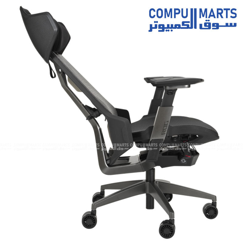 SL400 – Gaming Chair – ASUS – ROG Destrier ergo chair with adjustable lumbar and 360 armrest