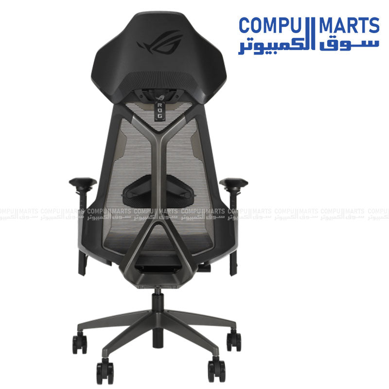 SL400 – Gaming Chair – ASUS – ROG Destrier ergo chair with adjustable lumbar and 360 armrest