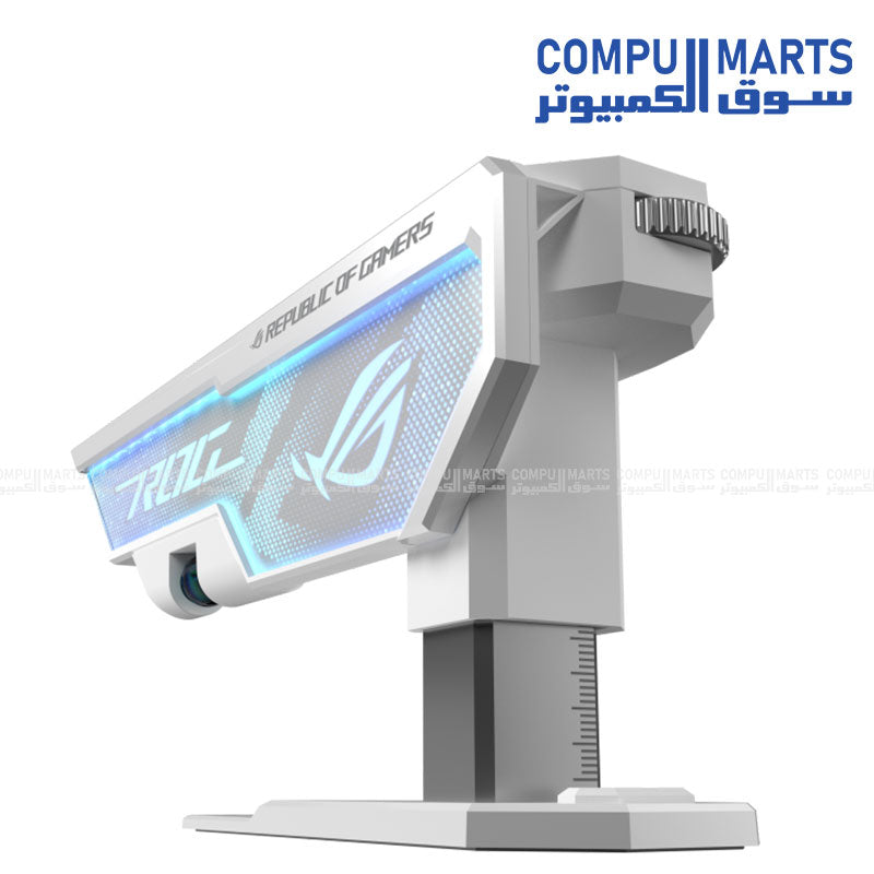 "Asus ROG Herculx XH01 ARGB GPU Holder – Anti-Sag Graphics Card Support with RGB Lighting – Buy in Egypt"