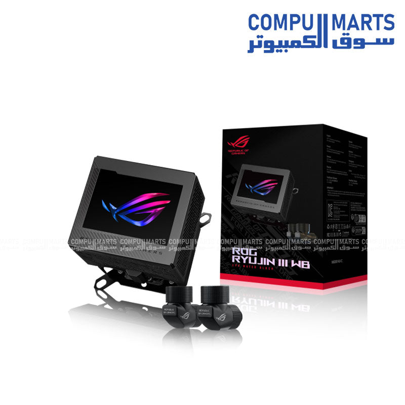 ASUS ROG Ryujin III WB Custom Cooling Water Block White Black Egypt