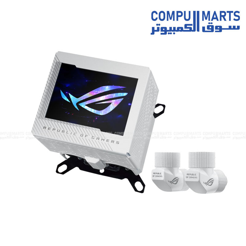 ASUS ROG Ryujin III WB Custom Cooling Water Block White Black Egypt