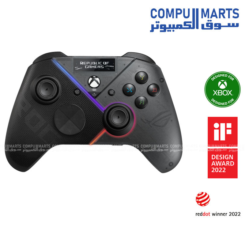 Raikiri Pro – PC Controller – ASUS – ROG wireless gamepad with USB-C and 48 hour battery