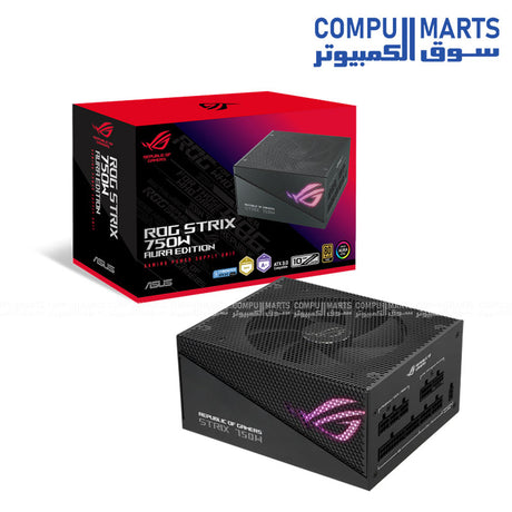 ASUS ROG STRIX 750G Aura Gaming Power Supply 750W Egypt