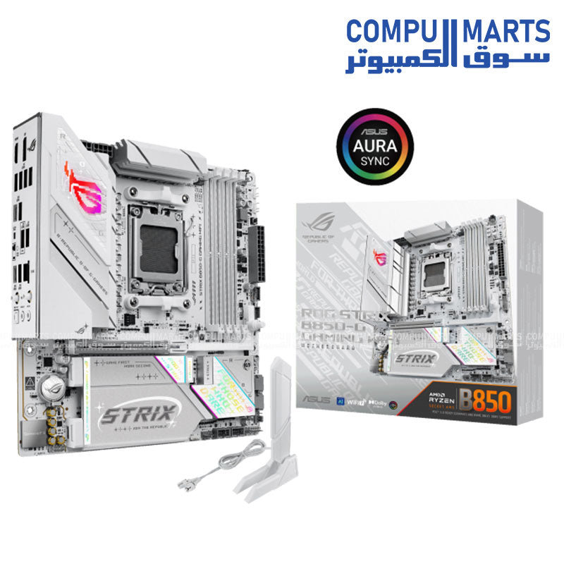ROG STRIX B850-G GAMING WIFI – Motherboard – ASUS – AM5 DDR5 PCIe 5.0 WiFi 7 Quad M.2