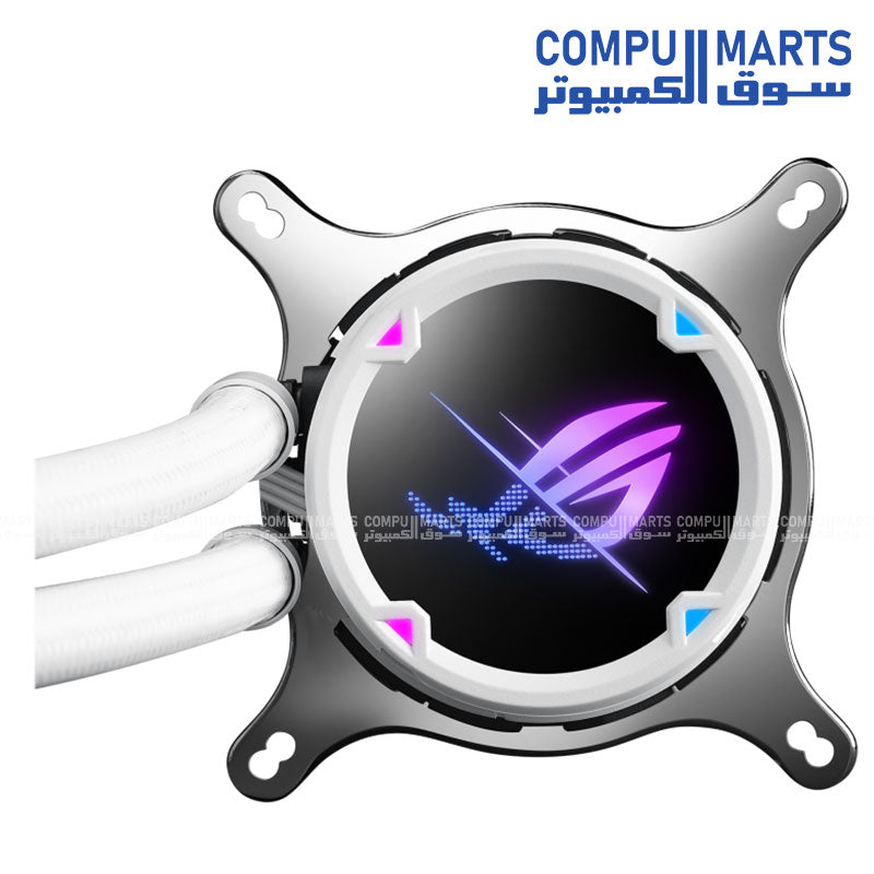 ASUS ROG STRIX LC II 240 ARGB CPU Liquid Cooler – AIO 240mm Radiator – Intel & AMD Support