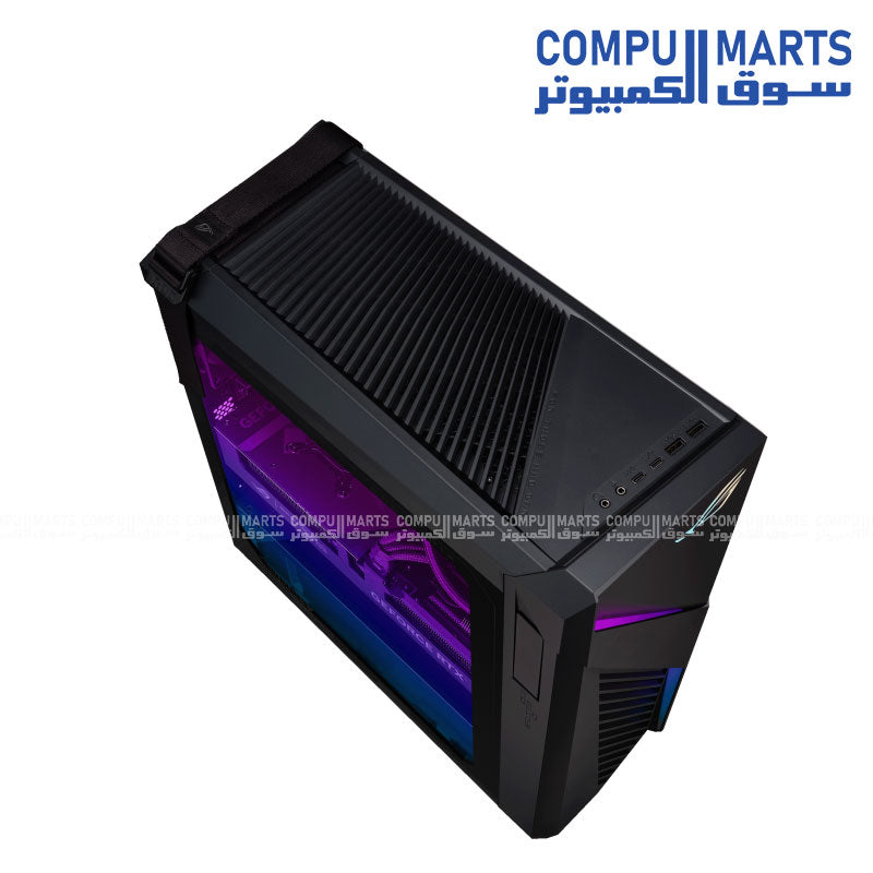 ASUS ROG Strix G16CHR G16CHR-51440F031W Intel Core i5-14400F Desktop PC with NVIDIA GeForce RTX 4060 8GB GDDR6 8GB DDR5 512GB PCIe 4.0 SSD Windows 11 Home Wi-Fi 6E Wired Keyboard and Mouse